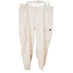 Polo Jeans Co. 1967‎ VTG Ralph Lauren Military Cargo Pants Men's White 38x32